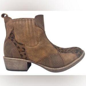 VERY G KNOX BOOT, cheetah